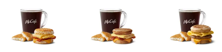McDonald's Breakfast Combo Meals