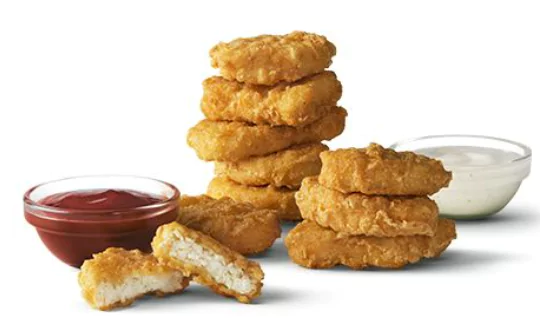 McDonald's 10 Piece Chicken McNuggets Price, Nutrition, & Allergen 6 mcdonald's 10 piece chicken mcnuggets price and calories