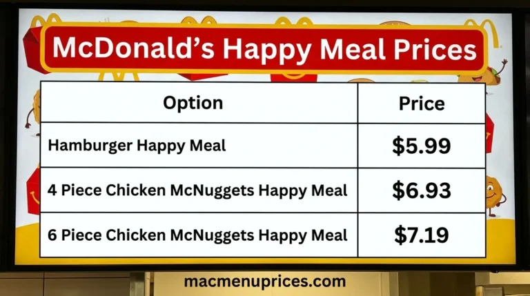 McDonald’s Happy Meal Price: Menu, Toys and Calories 2026 6 McDonald’s_Happy_Meal_Prices