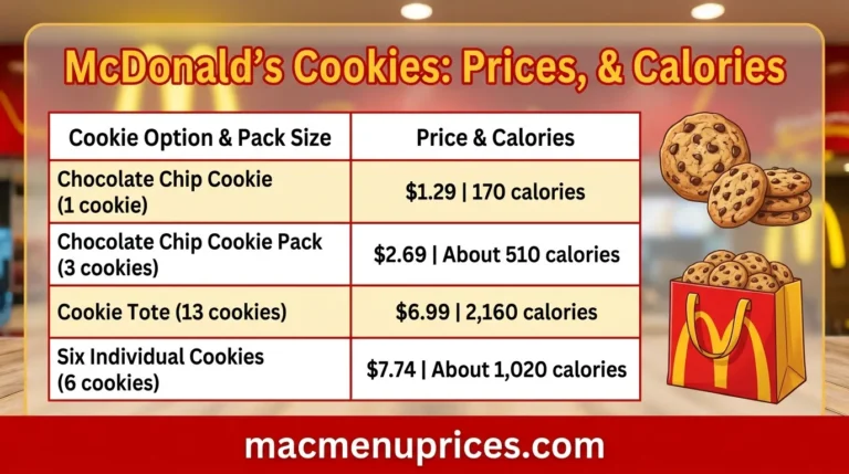 McDonald’s Cookies: Prices, Calories and Cookie Tote Guide 2026 2 McDonald’s Cookies